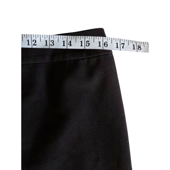 Jones & Co Size 8 Women's Gray Pencil Front Pockets Lined Stretch Skirt - Picture 5 of 7